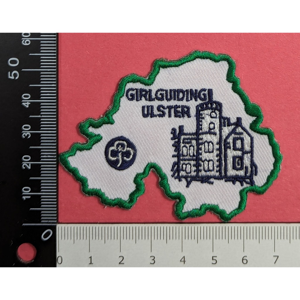 英國女童軍-愛爾蘭阿爾斯特省-徽章制服臂章布章 UK Ulster Girlguiding [6gn-8]