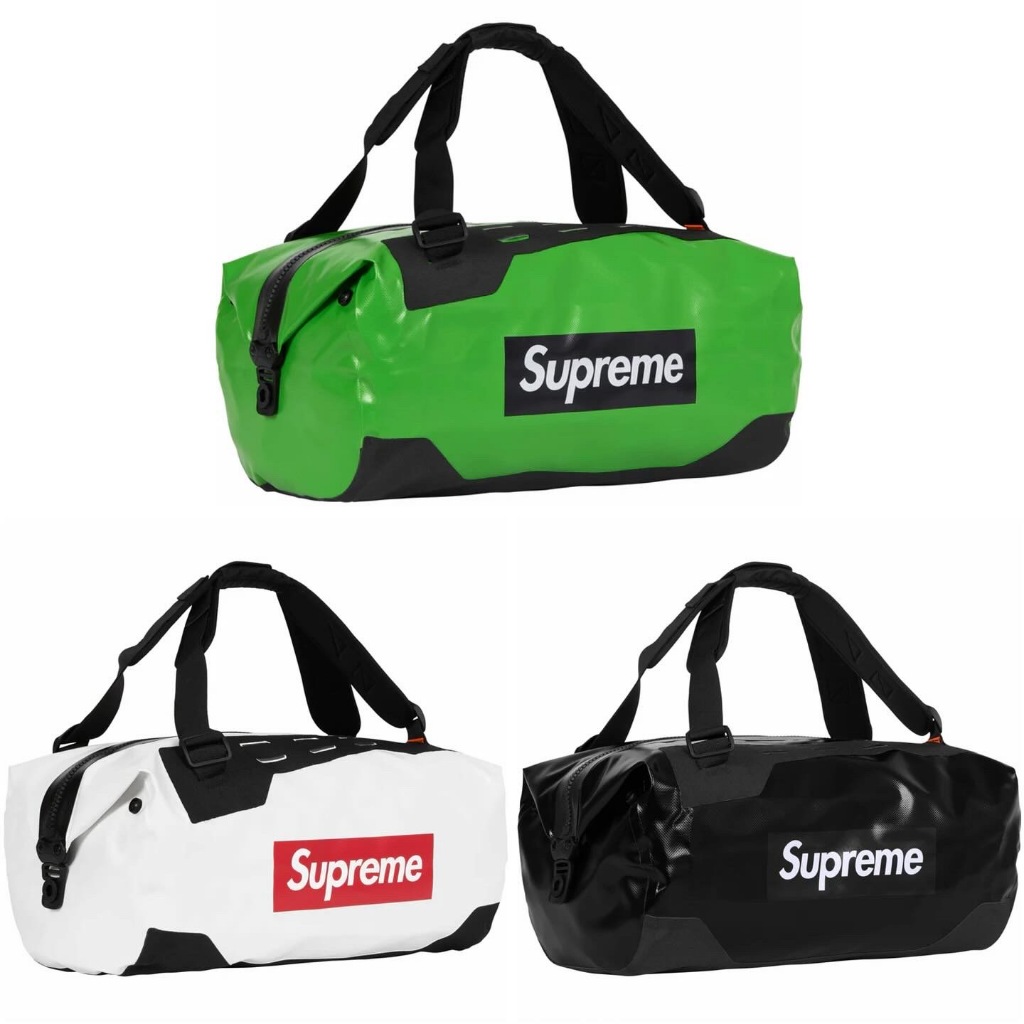 HS⚑ Supreme Ortlieb Duffle Bag 防水拉鍊三用背包(單肩/雙肩/手提) 德國製 SS24