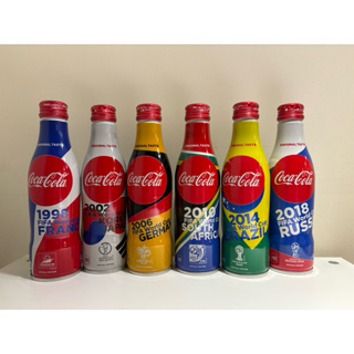 Coca-Cola 可口可樂 世界杯足球賽日本FIFA限定版共6瓶