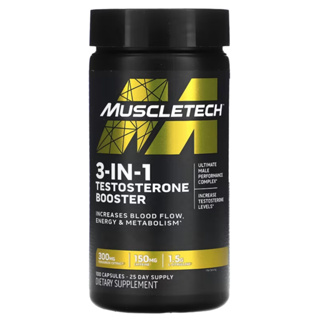 (現貨) 可當一氧化氮 MuscleTech 3-in-1 Testosterone Booster 三合一 男性配方