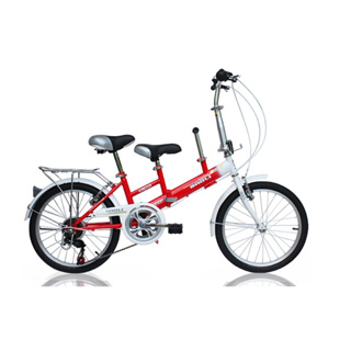 BAOLI SHIMANO 20吋6速親子折疊車 腳踏車 兒童 自行車 摺疊 二手狀況良好