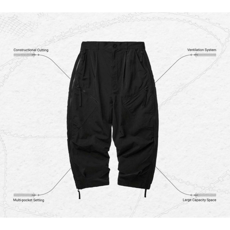 GOOPIMADE® x WILDTHINGS Transformed-Zip Tactical Pants