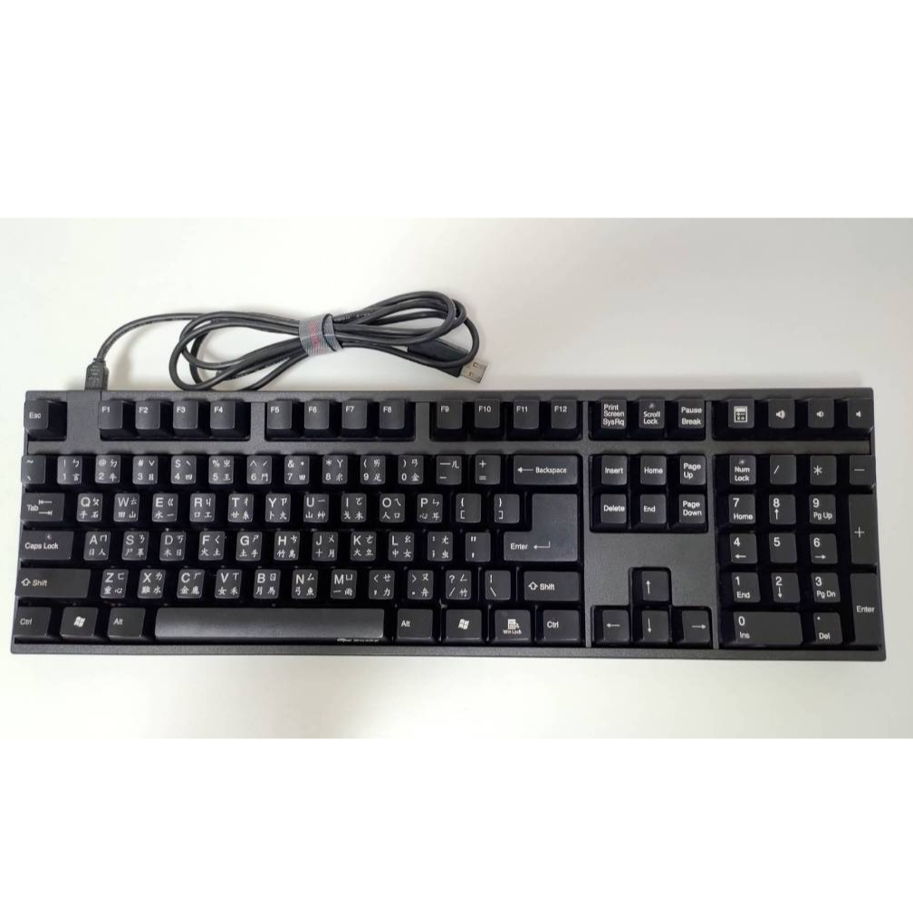 [二手] Ducky 有線 機械式 鍵盤 DK1008L 黑軸 大ENTER 100%配置108key 台灣製