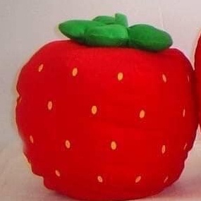 草莓玩偶 草莓抱枕 草莓靠枕 草莓娃娃 立體水果抱枕 草莓大娃娃 水果娃娃 大草莓 造型草莓