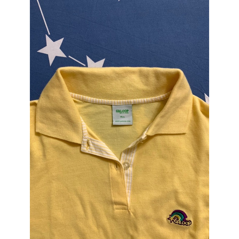 ⭐️ 黃色 品牌 Polo 衫⭐️
