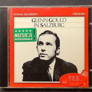 Gould顧爾德-薩爾斯堡音樂節實況錄音（巴哈/郭德堡變奏曲現場錄音版）舊版1991年日本版日本哥倫比亞唱片無ifpi