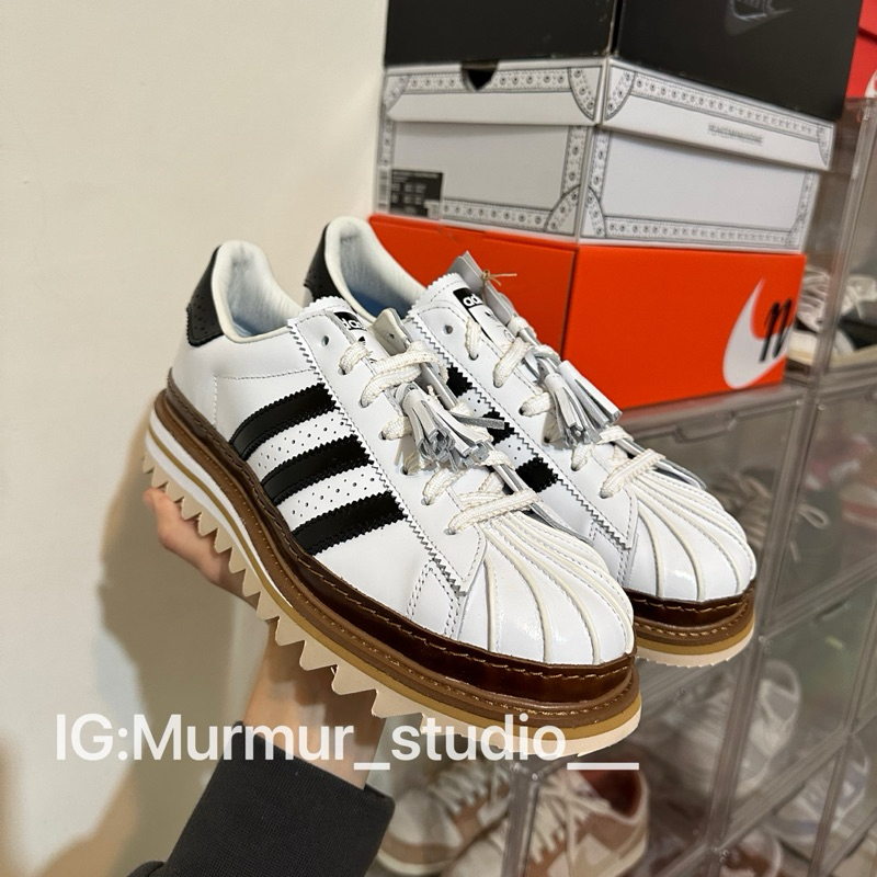 《Murmur_studio__》 CLOT x Adidas Superstar焦糖底 黑底IH3132 lH5953