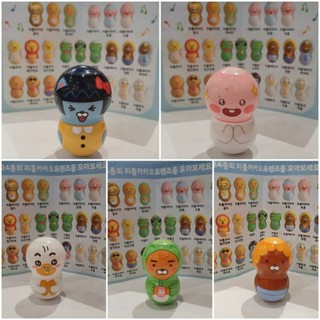 KAKAO FRIENDS 不倒翁造型公仔磁鐵 萊恩 屁桃