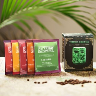 TRIBO COFFEE - 鑑賞家典藏 特殊處理法 5種口味 (濾掛式咖啡 5入; 10入盒裝)