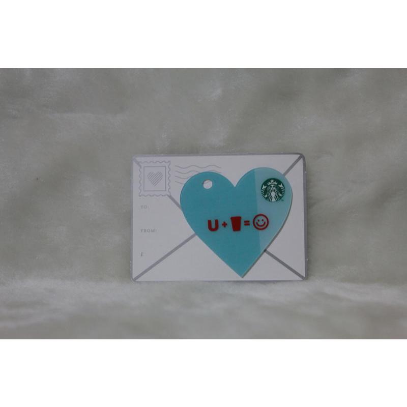 星巴克 STARBUCKS 英國 2014 6105 U+咖啡 紙卡 隨行卡 儲值卡 收藏 星巴克卡 異型卡 造型卡
