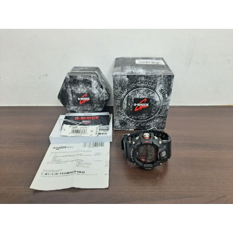 明星3C G-SHOCK GW-9400-1 G-LAND RANGEMAN 電波太陽能錶*(G0458)*