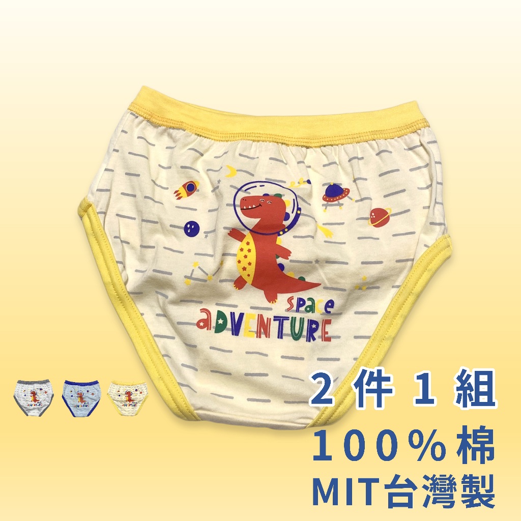 MIT台灣製 100%棉質 棉內褲 兒童內褲 小童內褲 恐龍內褲 三角內褲 兒童三角內褲 SS-XXL 5802