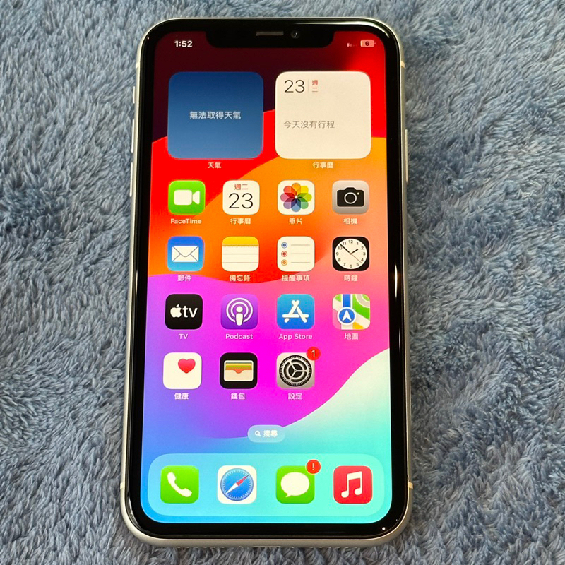 iPhone 11 64G 白 功能正常 二手 Iphone11 i11 apple 蘋果 6.1吋 台中