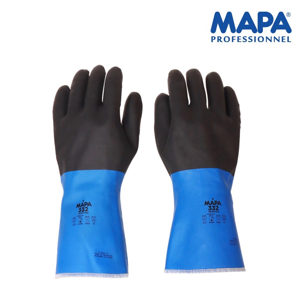 MAPA 防熱防化手套 工作手套 332 手部護具 隔冷手套 化學處理手套 1雙