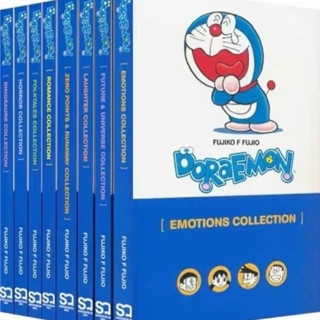 現貨不用等（看漫畫學英文）Doraemon 哆啦A夢漫畫 8冊套裝 兒童經典 熱門暢銷 英語漫畫書