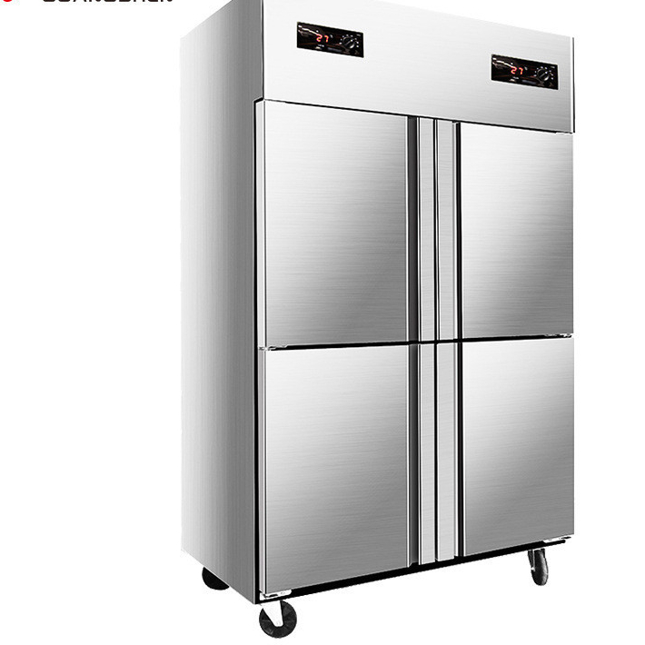 四門冰櫃冷藏操作臺六門食堂廚房冰箱保鮮工作臺冷凍商用 冰庫 存貨冰箱 冷凍櫃
