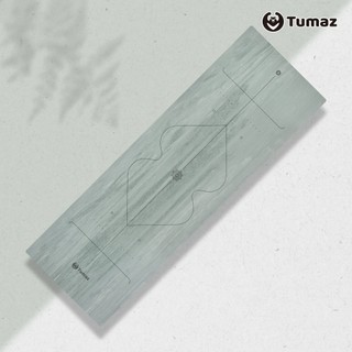 Tumaz月熊/台灣製5mm全天然橡膠瑜珈墊 頂級品質 乾溼止滑 MIT 自然印象 木紋 免運台灣現貨