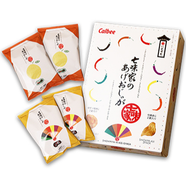 日本 calbee 卡樂比 七味粉洋芋片 七味家本舖 日本限定 日本零食 進口零食 團購 天母 百菓屋 母親節