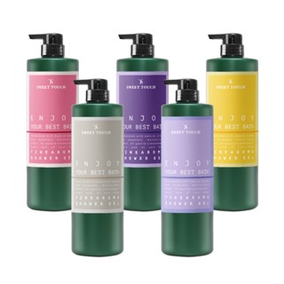 【SWEET TOUCH】直覺香水沐浴露1000ml／150ml｜沐浴乳 香水 英國梨 小蒼蘭 DS010402