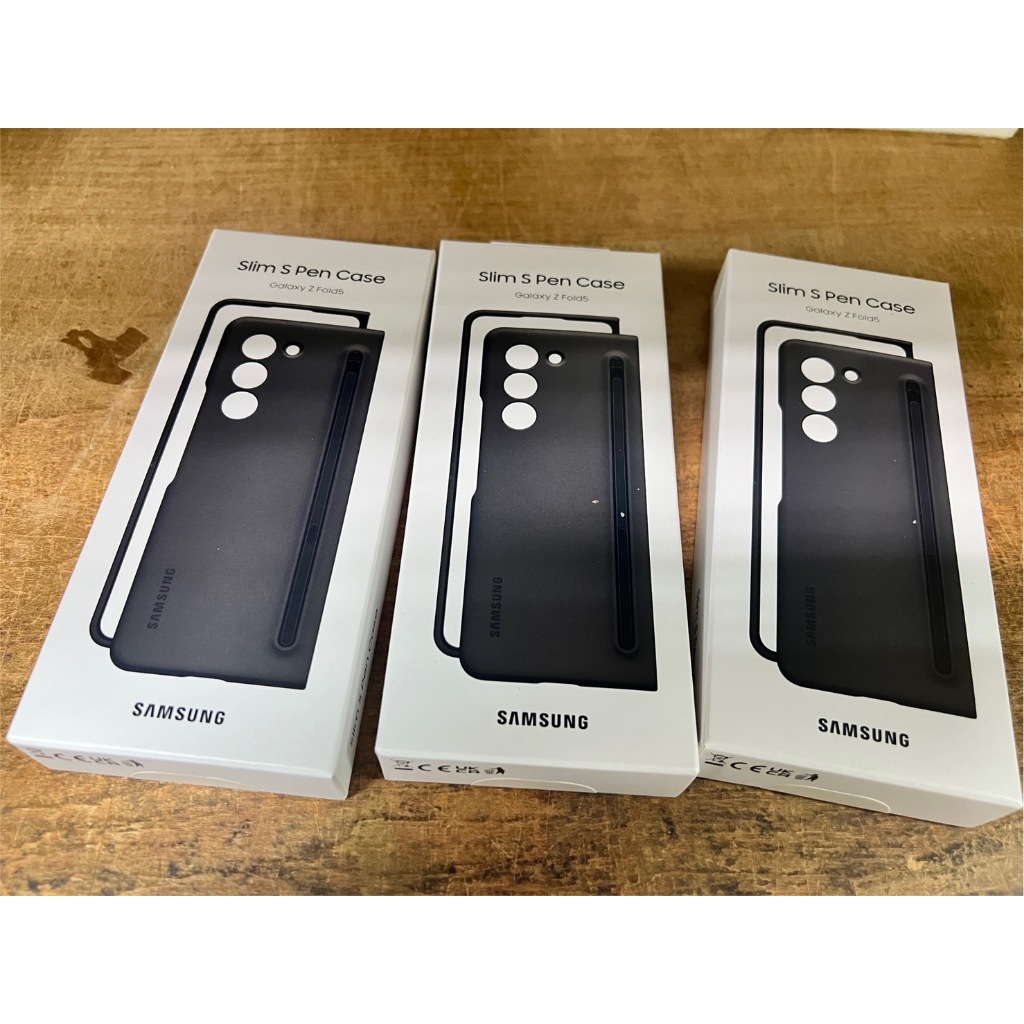 正原廠-三星 Galaxy Z Fold5 Fold 5 薄型保護殼 附觸控筆 S Pen  黑色 (台灣公司貨)