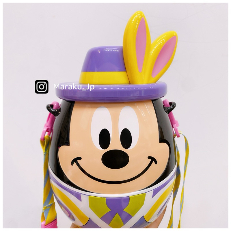 絕版品🇯🇵日本東京迪士尼樂園限定 2014 復活節 米奇 彩蛋 爆米花桶 置物桶 發票桶 收納盒［小悅虎日貨🐯］