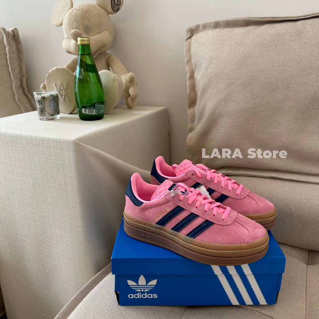 Adidas Originals Gazelle Bold 粉色 焦糖底 厚底 板鞋 H06122