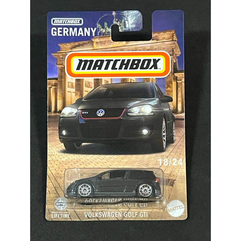 火柴盒 matchbox 小汽車 2024 歐洲汽車系列 福斯 Volkswagen  golf gti  普卡