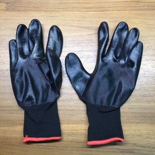 防滑手套🚗 PU NBR 工作防護手套 浸膠 發泡手套 丁腈橡膠 耐油止滑手套 工作手套 J2SP