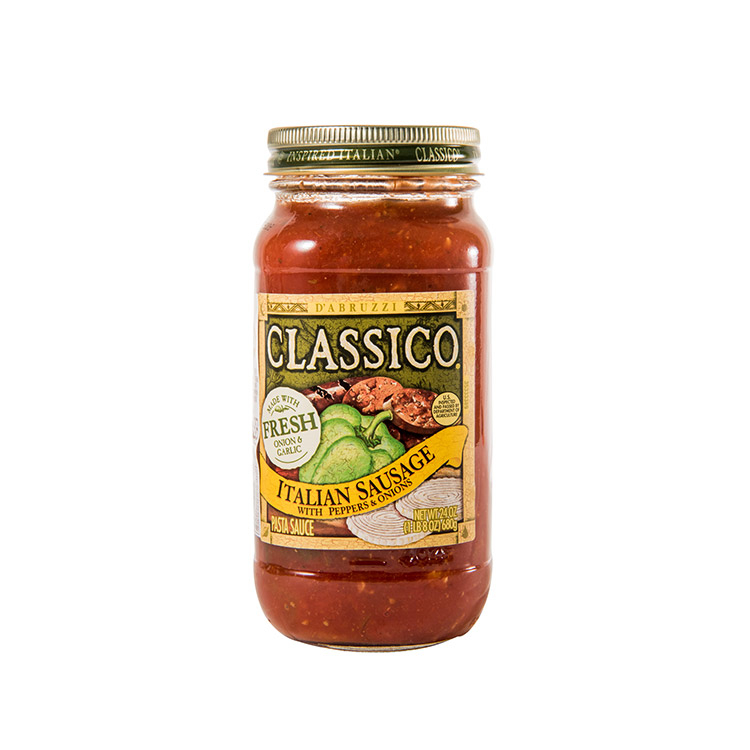 【亨氏】Classico義大利麵醬-義式臘腸 680g
