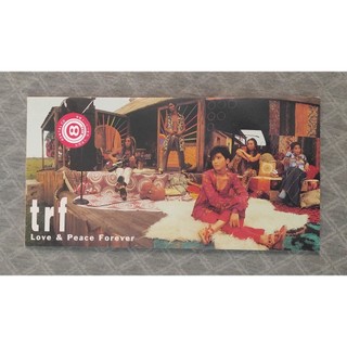 trf - Love & Peace Forever (HONDA Live-Dio 廣告曲)(2)日版 二手單曲 CD