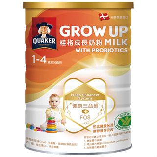 【QUAKER 】桂格 三益菌成長奶粉 1-4歲 (1.5kg)