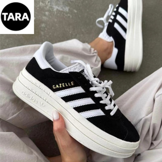 💜韓國代購💜SK&Adidas Originals Gazelle Bold 厚底鞋 增高鞋 增高5CM 黑白