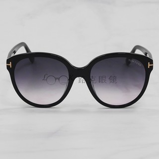 【LOOK路克眼鏡】TOM FORD 太陽眼鏡 黑框 漸層鏡片 TF957D 01B
