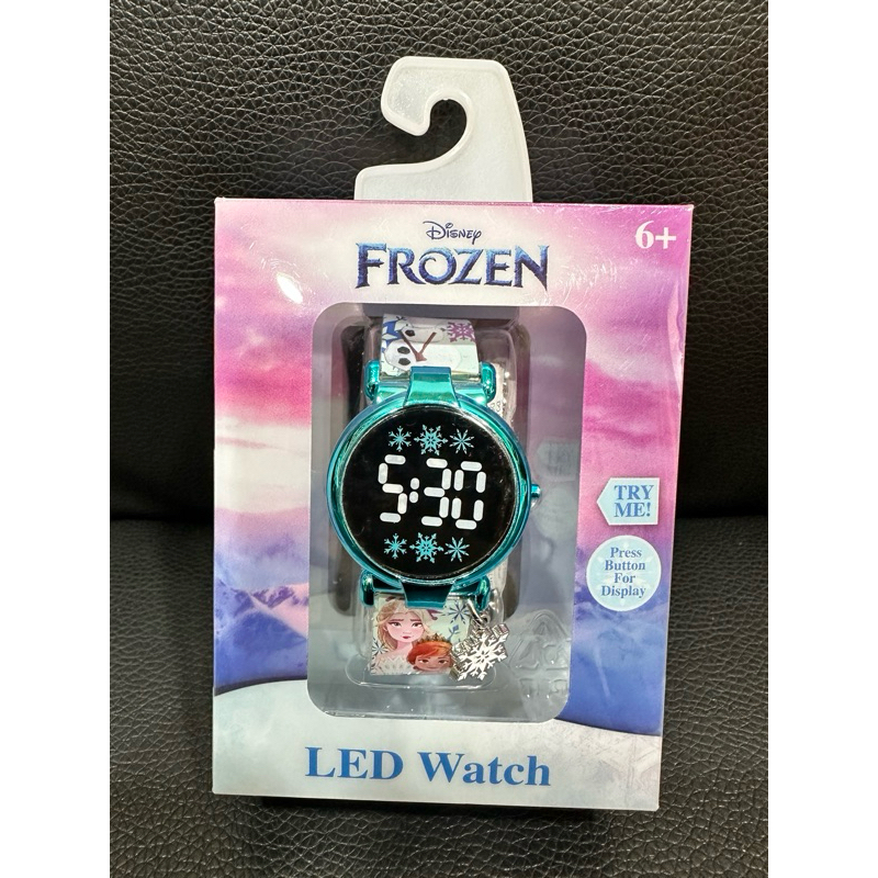 全新美國手錶 冰雪奇緣電子錶 LED錶