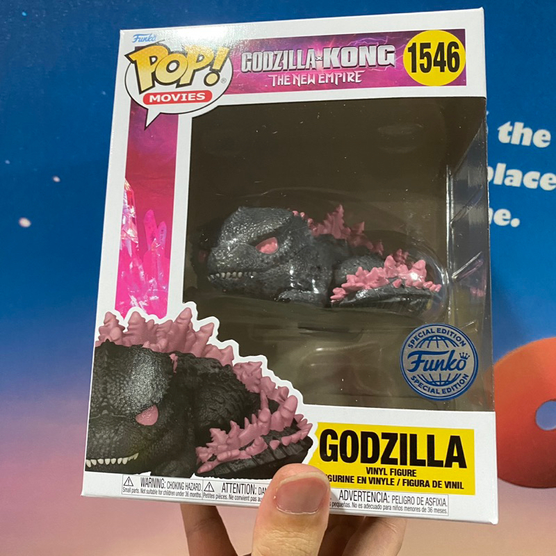[李大] 正版現貨 Funko POP 哥吉拉 趴趴 睡覺 哥吉拉與金剛 Godzilla Amazon #1546