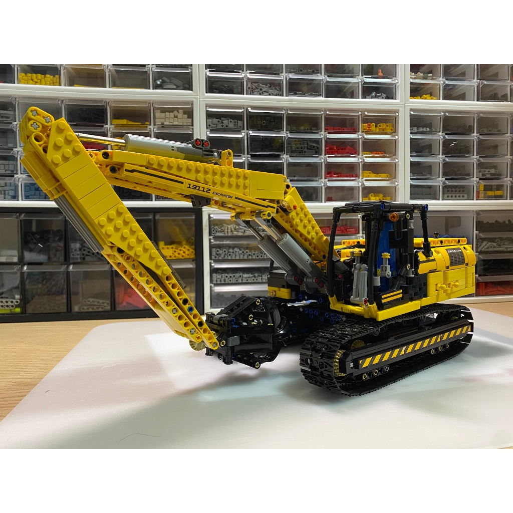 [MT]Lego technic moc 夾子機 挖土機 挖掘機 13112 17032