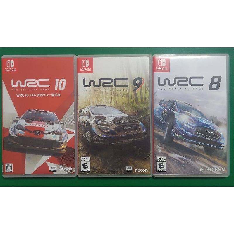Switch 任天堂 WRC 8 9 10 世界越野 日版 歐版 實體 都有中文 24hr快速發貨