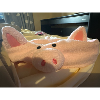 東京迪士尼豬豬粉紅頭飾