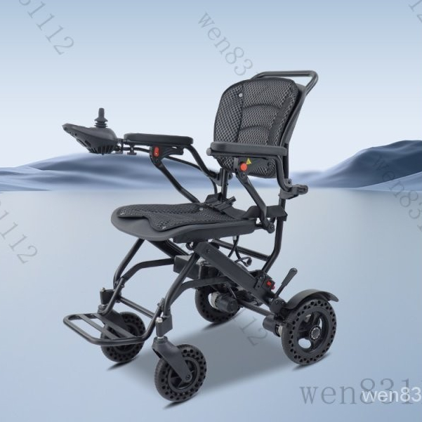 ❤免運含稅 超強承重❤闔德品牌老年人電動輪椅折疊輕便攜智能全自動殘疾人輪椅代步車