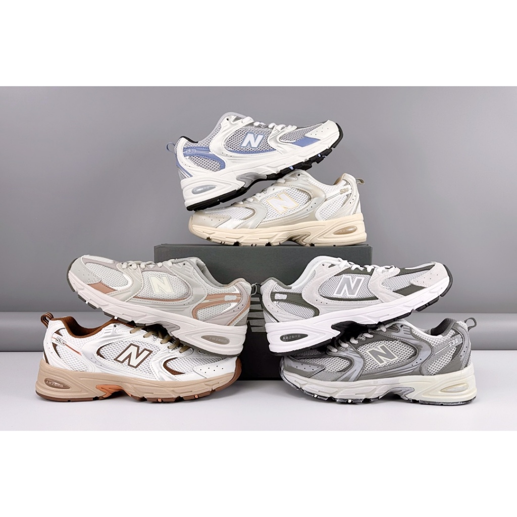 【HK特惠】New Balance MR530系列 休閒運動鞋 鋼藍色 白棕 白黑 灰粉 白銀 銀灰 銀黑 男女同款