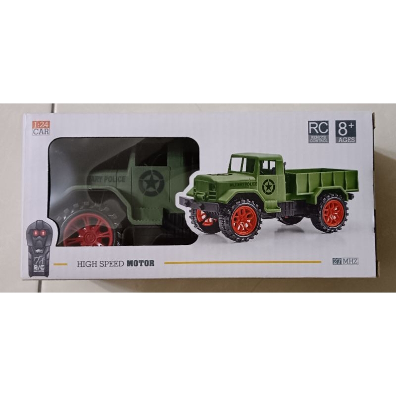 兩色可挑 軍用卡車 貨車 遙控車 玩具 模型 顏色隨機出貨