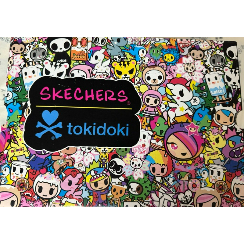 斯凱奇 SKECHERS STREET x tokidoki 聯名 球鞋 休閒鞋 運動鞋 潮鞋 尺寸24.5公分