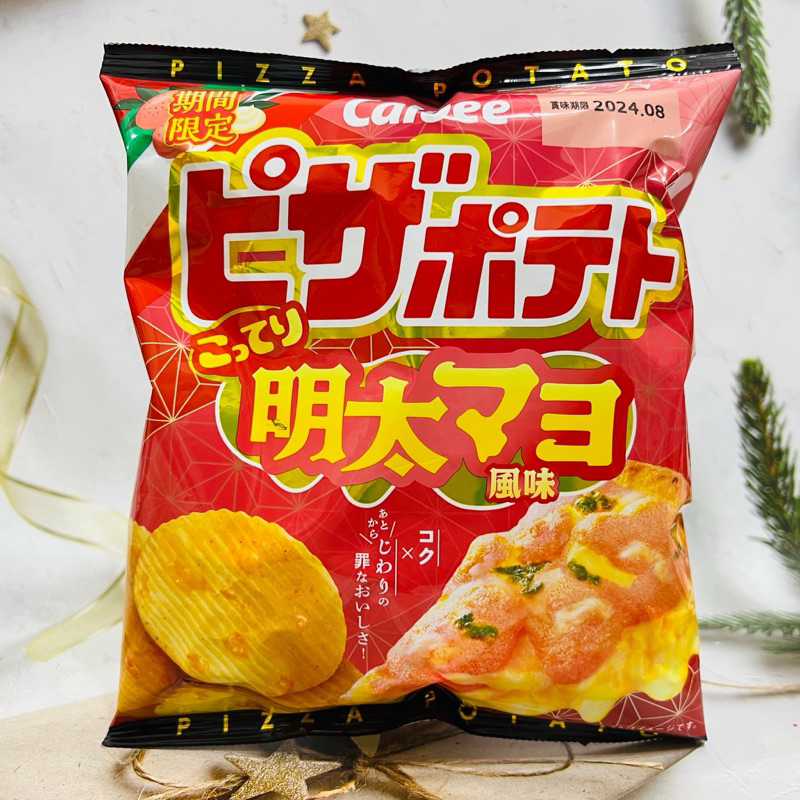 [開麥啦。］日本 Calbee 加樂比 比薩 明太子風味洋芋片 57g