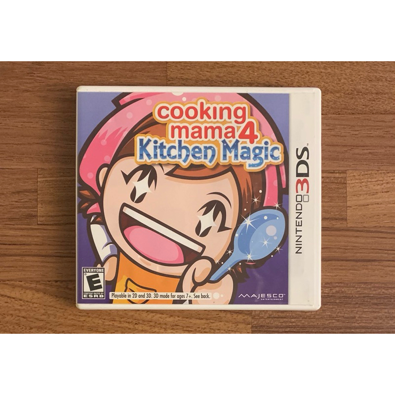 3DS 美版 妙廚媽媽4 廚房魔法 Cooking Mama 妙廚老媽 料理媽媽 正版遊戲片 原版卡帶 3DS