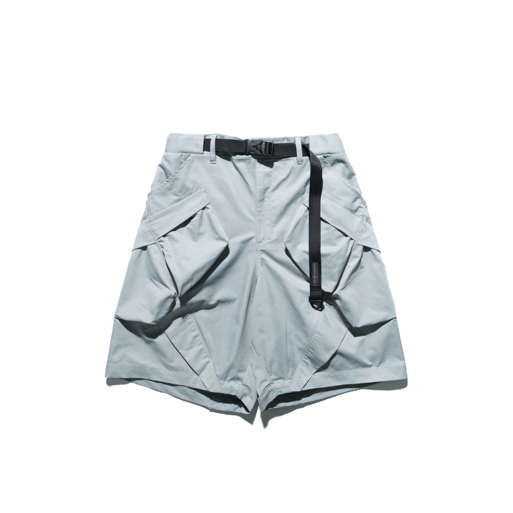 【P.COAST LAB 】OCTO GAMBOL Radial Visor Shorts (Slate Grey)