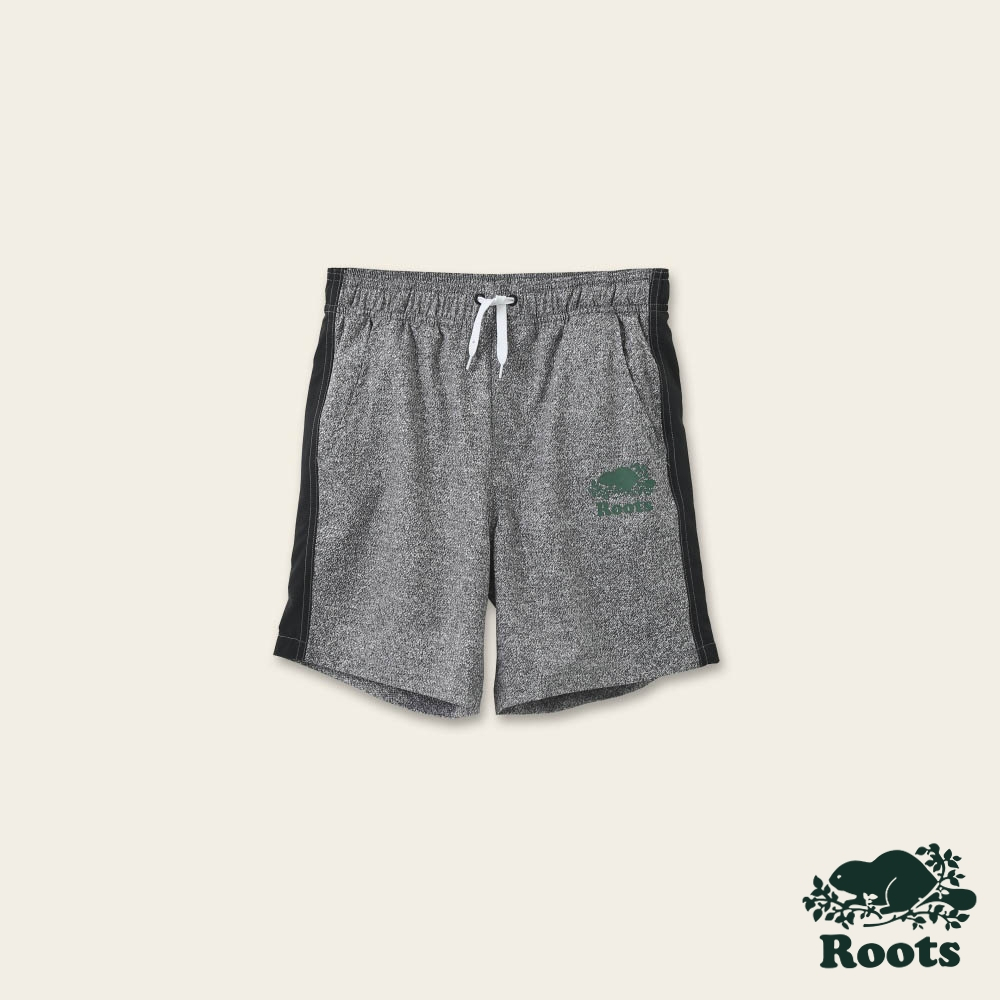 【Roots】大童-自然俱樂部系列 海狸LOGO泳褲