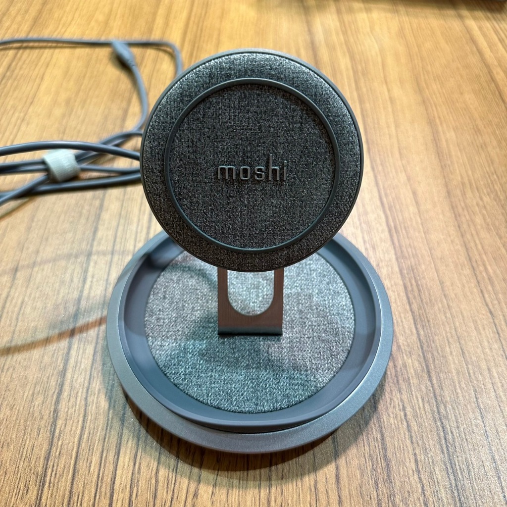 moshi Lounge Q 直立可調式無線充電盤 9成新 無線充電座