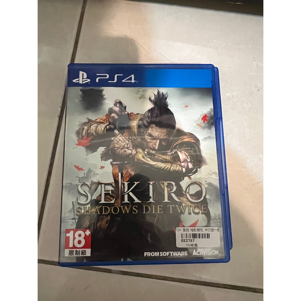 二手 PS4 隻狼 暗影雙死 ps5 遊戲