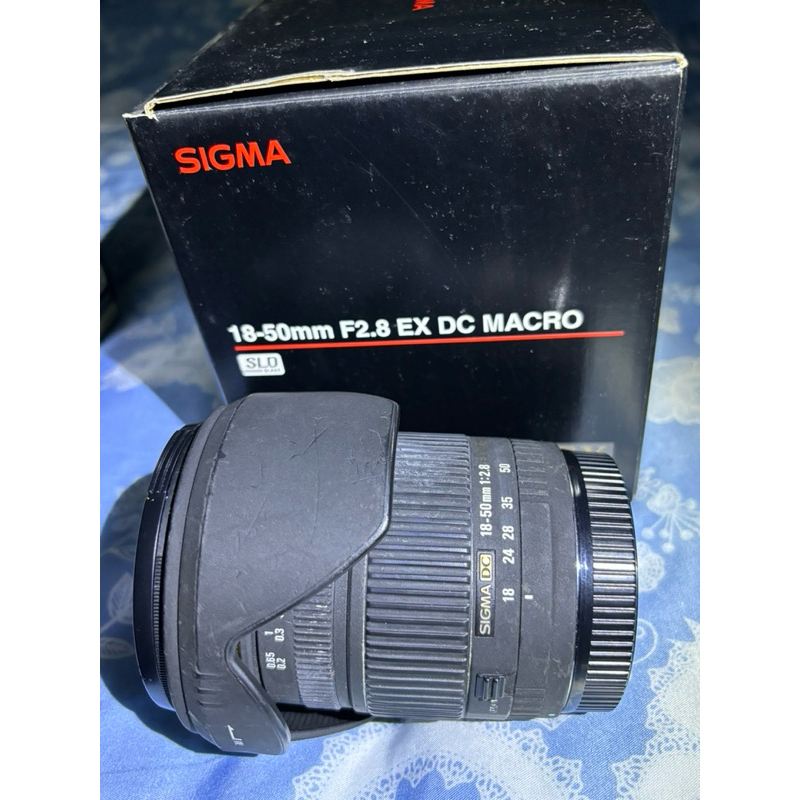 SIGMA 18-50mm F2.8 EX DC MACRO 適馬 恆定光圈 for Canon