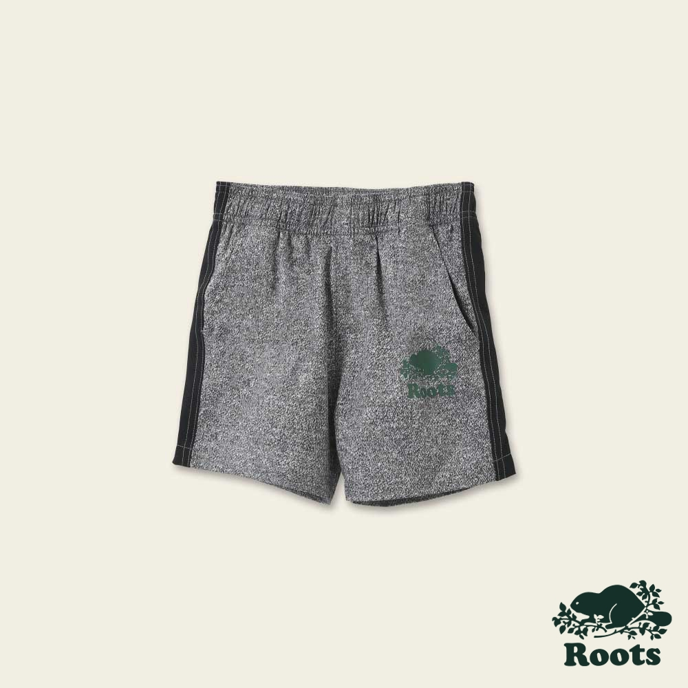 【Roots】小童-自然俱樂部系列 海狸LOGO泳褲